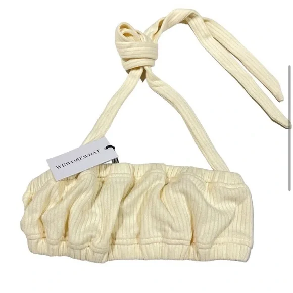 NWT WeWoreWhat X Revolve Halter Top - Picture 3 of 12